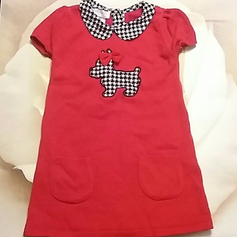 SOLD! ❤♥super cute red, black & white dress♥❤
